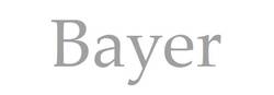 Bayer-Schriftzug